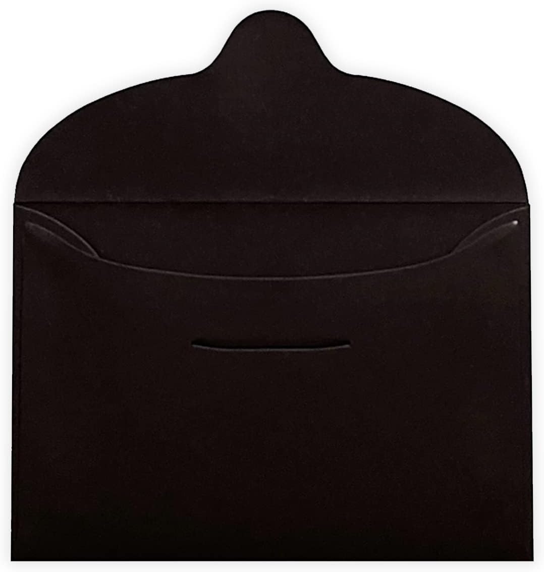 ペーパーエントランス 名刺封筒 ミニ 洋封筒 黒 100 68mm 50枚 メッセージカード 便箋 最大91 オフ