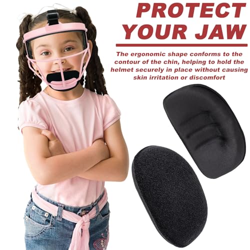 Protège-menton de baseball pour remplacer une protection de casque usée - 4