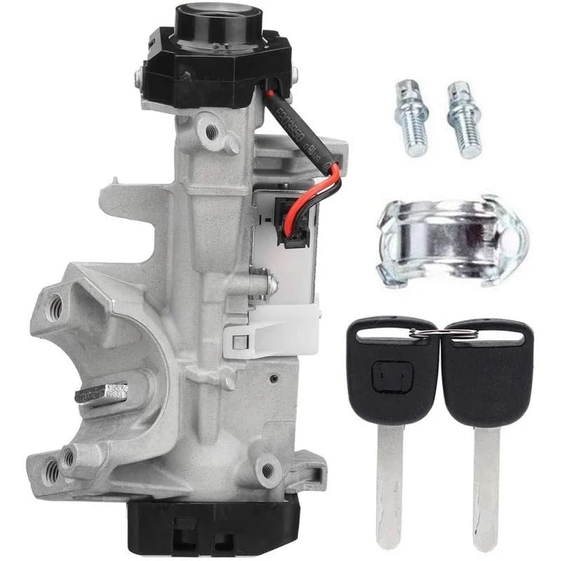 Ignition Switch Cylinder Lock With 2Keys Replacemet For Honda For Accord 2003 2004 2005 2006 2007 Car Interior Switches Relays Parts