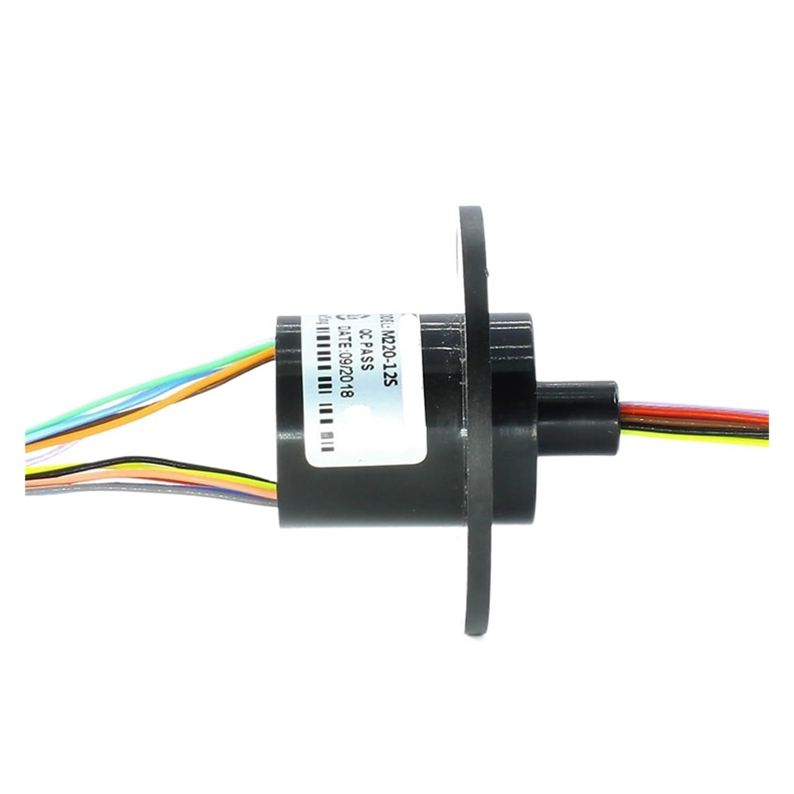 VAYEODEYU Electrical Slip Ring, Slip Ring Conductive Slip Ring OD 22mm 2/3/4 6/8/12/18/24 Channels 2A/5A /10ACurrent Capsule Slip Ring(22mm 8CH 5A)