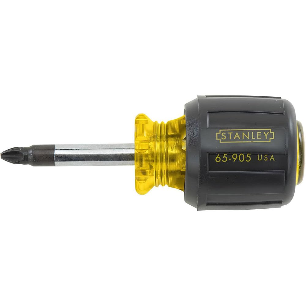 Tournevis Phillips Stanley 65–905 avec poignée en vinyle pour vissage précis et sûr