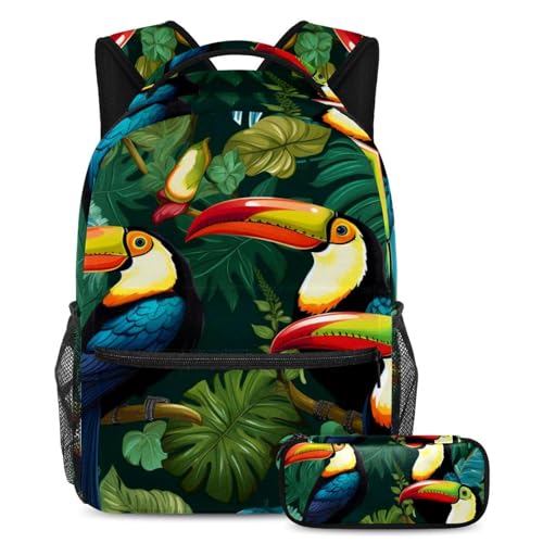 Ensemble de 2 cartables pour enfants Toucan pour stimuler la créativité et l'autonomie