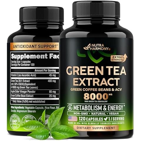 NUTRAHARMONY Green Tea Extract 8000 mg Cover