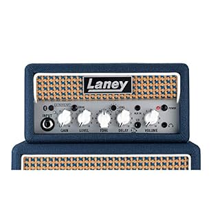 Laney MINIST-B-LION – Ampli ministack bluetooth stéréo Lionheart 2 x 3W – Bleu - Les Beatles, Paul McCartney, John Lennon, RIngo Starr, George Harrison Laney MINIST-B-LION - Ampli ministack bluetooth stéréo Lionheart 2 x 3W - Bleu – Image 2
