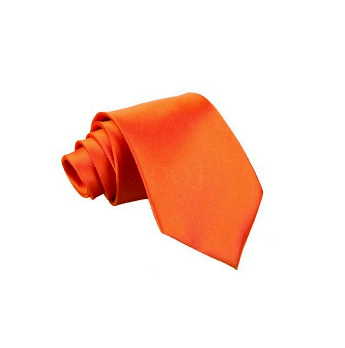 Men's Slim Necktie (Orange)-image-34