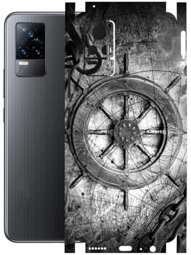 Image of AtOdds - Full Body Back Screen Guard Protector Film - Lamination Wrap Skin Sticker Compatible with VIVO Y73 | Scratchproof Matte Finish (Voyage)
