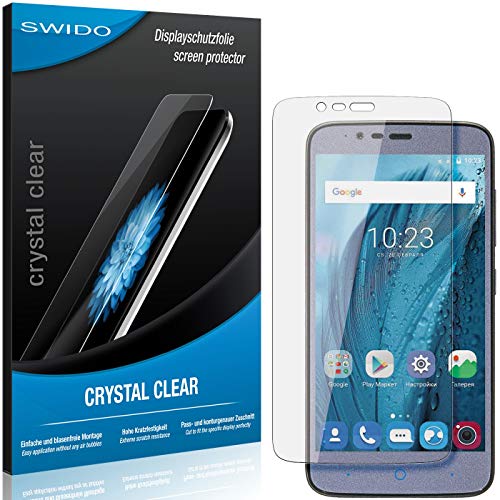 2 x SWIDO® Protector de pantalla ZTE Blade A310 Protectores de pantalla de película 'CrystalClear' invisible