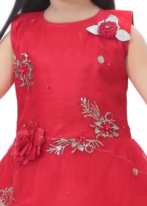 Image of Sparkle Bloom Tiered Party Frock for