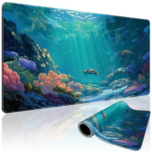 Mcapirivo Sea Turtles XXL Gaming Mouse Pad 31.5