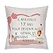ZCHXD Cadeaux d'anniversaire Housse de Coussin taie d'oreiller pour canapé Famille Salon Chambre décoration Anniversaire il m'a Fallu 10 Ans pour Devenir (17)