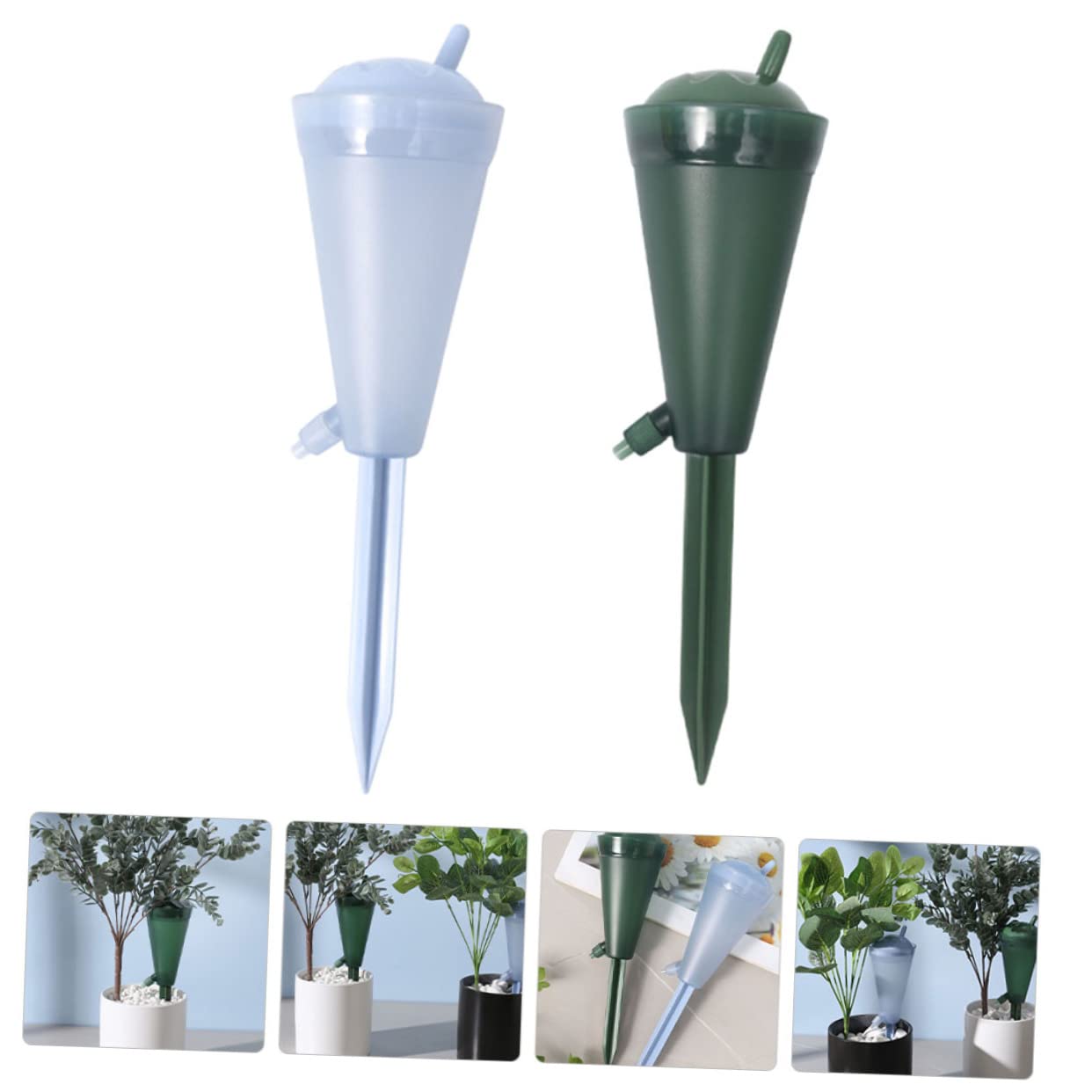 Yardwe 3 Set di Annaffiatoi per Piante Dispositivo di Irrigazione per Piante per Le Vacanze Irrigazione Automatica A Punta per La 2 Pezzi * 3