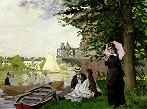 Toile Maison de jardin sur le Zaan Zaandam en impression haute définition