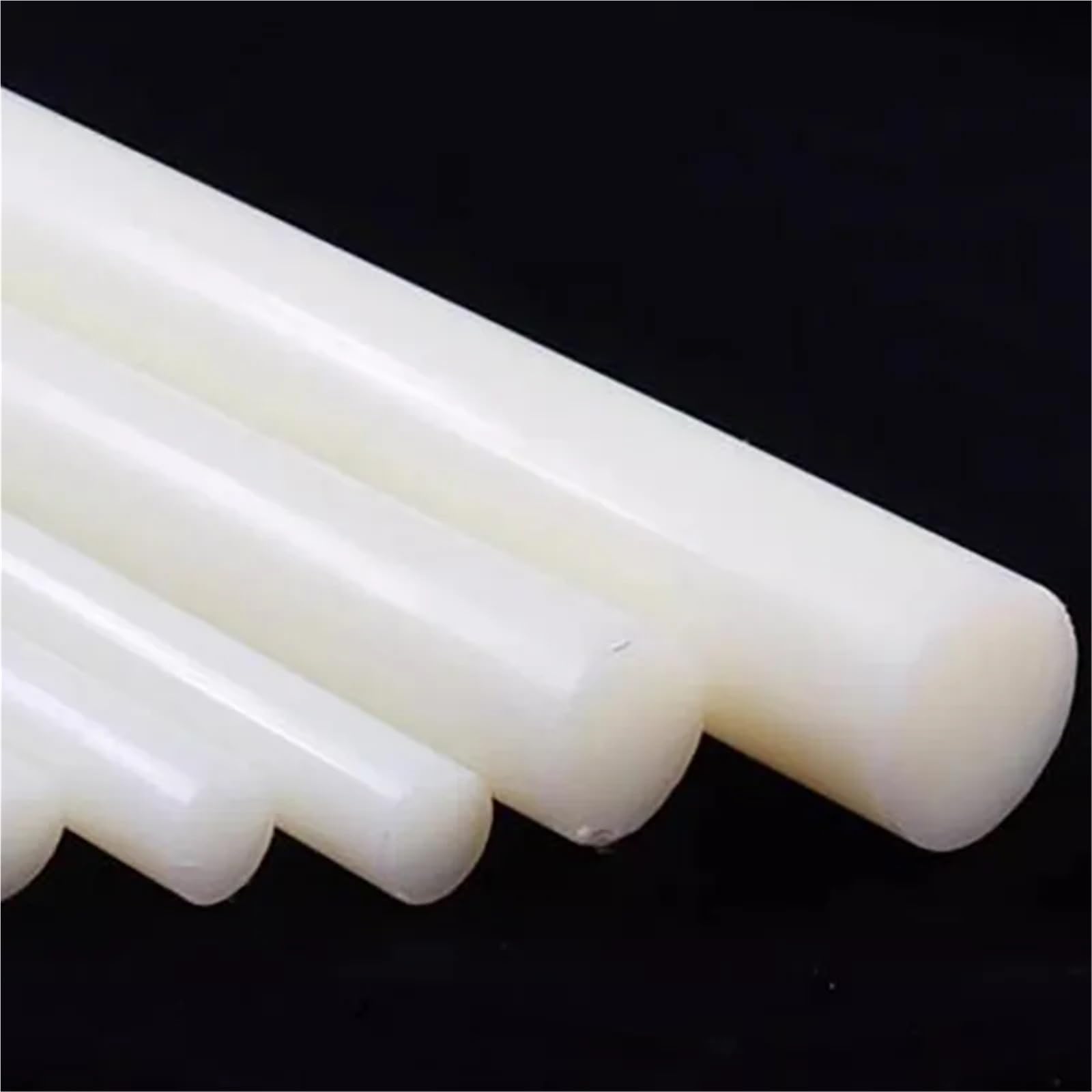 Asta Di Nylon Barre tonde in nylon Aste 4mm 5mm 6mm 8mm 10mm 12mm 15mm 20mm 25mm 30mm 35mm 40mm 45mm 50mm 55mm 60mm 65mm 70mm 80mm 90mm 100mm per Progetti(Length 250mm 1pc,4mm)