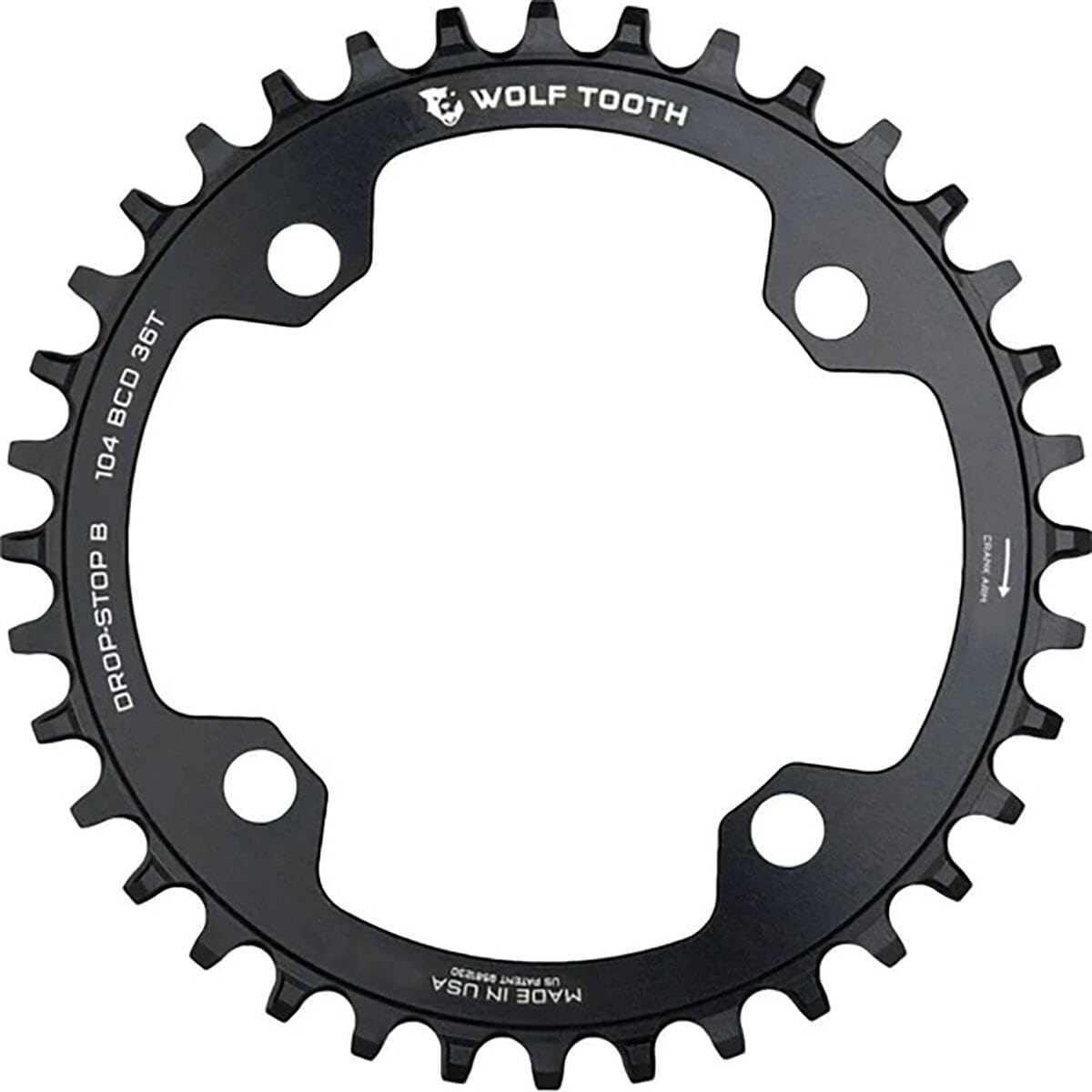 Wolf Tooth, Black, 36