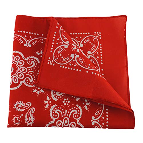 Blue Striped Child Engineer Hat, Red & White Paisley Bandana & Whistle Set - Thumbnail 2