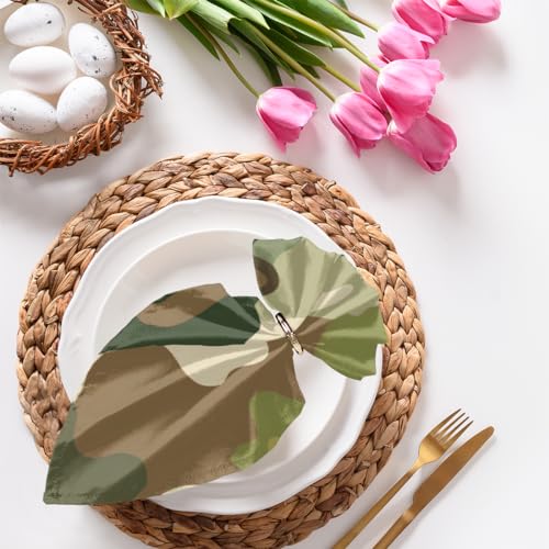 Servilletas de Tela Camuflaje Set 6 50.5x50.5 cm miniatura 4