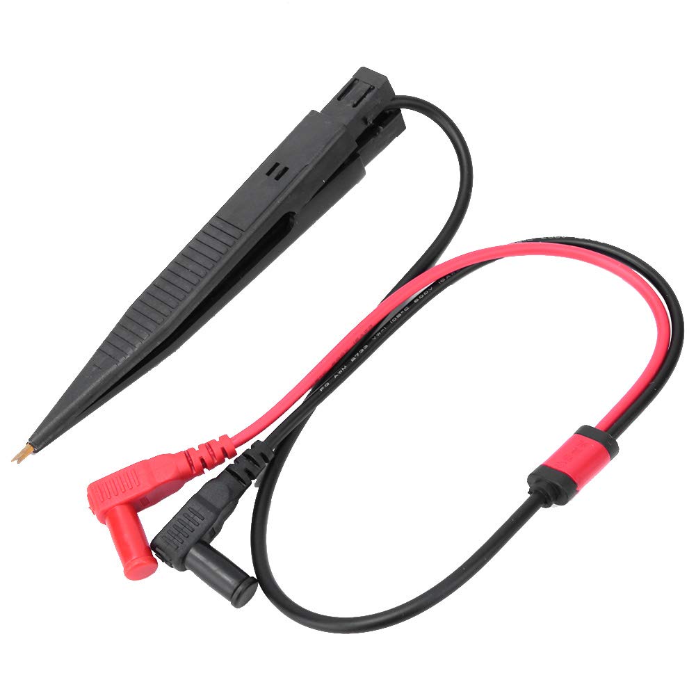 Test Tweezers, Quick Response Electronics Test Clip, Professional Manufacturing Transistor Tester Accessory for Laboratory Studio Transistor Tester Professional