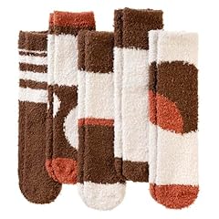 5 Pairs Brown Serier