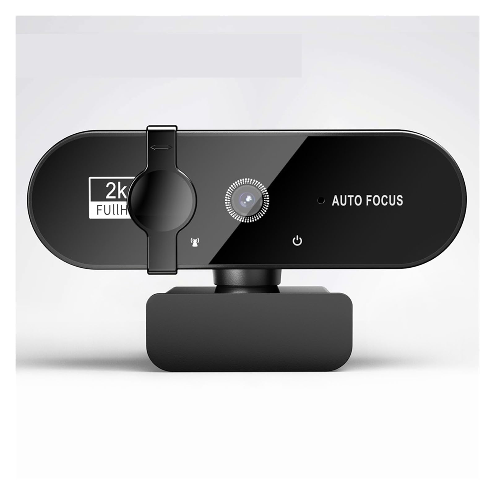 Kamera internetowa, Kamera internetowa 4K 1080P Mini kamera 2K Full HD z mikrofonem 15-30fps USB na PC Laptop do nagrywania wideo(2K)