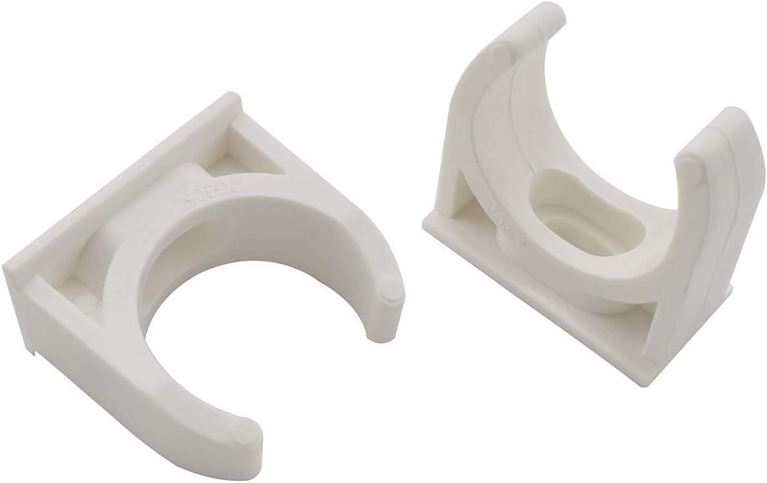 SDTC Tech 12Pack UShaped PVC Water Pipe Clamps Fit for 32mm OD