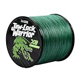 8 Strands Braided Line, Wear Resistant Fishing Line, 10-100LB, No Stretch, Abrasion Resistance, Braided Fishing Line (Dark Green, 10LB-300YDS)