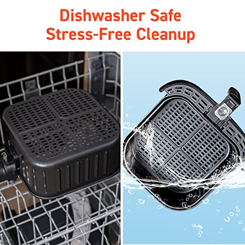 Cosori Pro Ii Smart Air Fryer 5.8Qt, 12 One-Touch Customizable Functions, 3-Way Control, Cookbook And Online Recipes, Dishwasher-Safe Detachable Basket, Works With Alexa & Google Assistant #TOP5