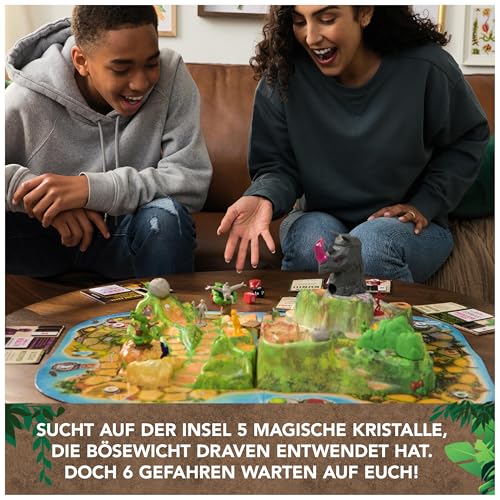 Spin Master Games - Jumanji Stampede - großes kooperatives 3D-Abenteuerspiel für die ganze Familie, 2-4 Spieler, ab 8 Jahren – Bild 6