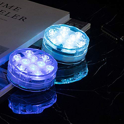 Water Dompelpompen Led Light Met Afstandsbediening, Waterdicht Bath Lights Onderwater Pool Lights, Submersible Led… - Image 5