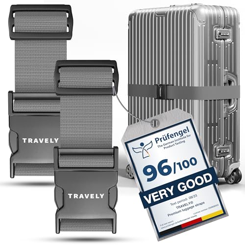Straps - Particularly Conspicuous & Secure - Incl. 2 Name Ta