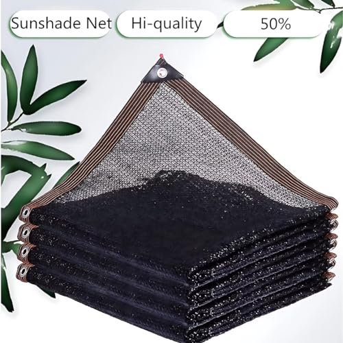 Filet d'ombrage 8x8m avec oeillets pour serre et jardin résistant aux UV