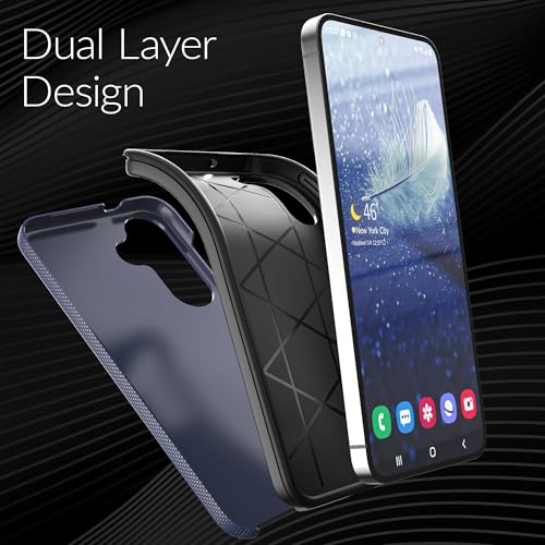 Image of Crave Compatible with Samsung Galaxy S25 Plus Case, Shockproof Protection Dual Layer Case for Samsung Galaxy S25 Plus (6.7 inch) - Navy