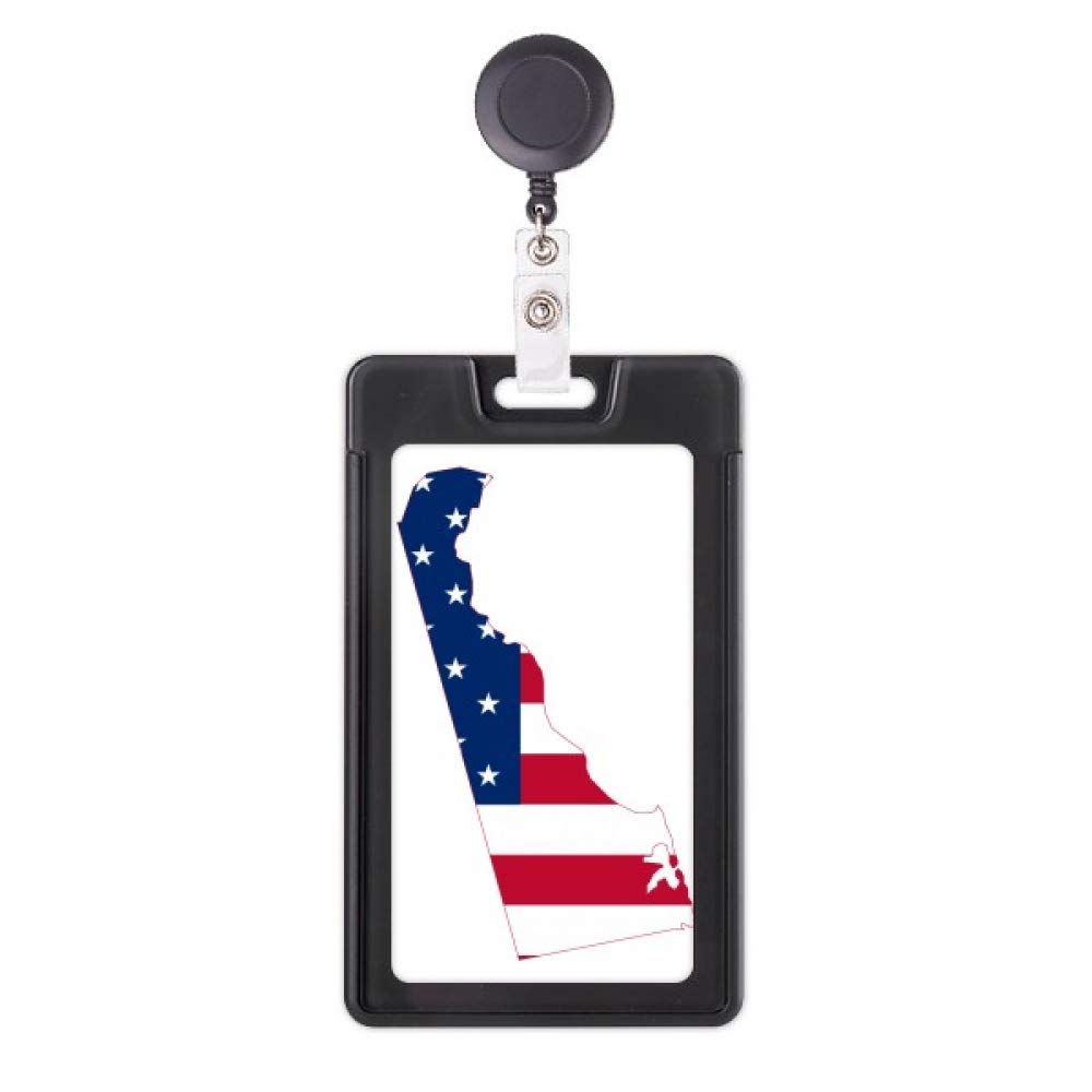 Étui rétractable carte États-Unis fini les badges perdus - 5