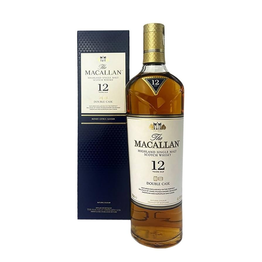 ウイスキー The Macallan 12 Year Old Double Cask 700 the Macallan Double Cask 12 Year Old - Walmart.com