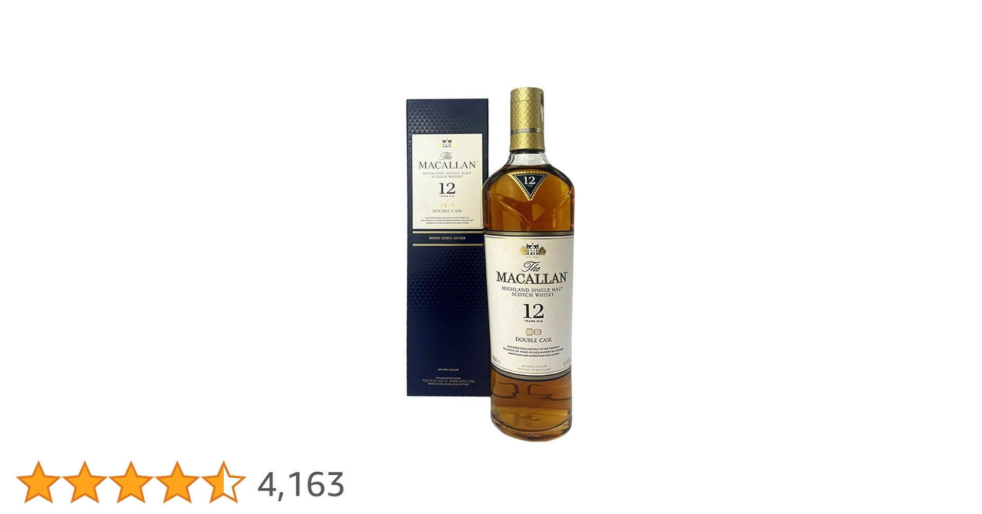 ウイスキー The Macallan 12 Year Old Double Cask 700 Macallan 12 Yr Double Cask Single Malt Scotch | Total Wine