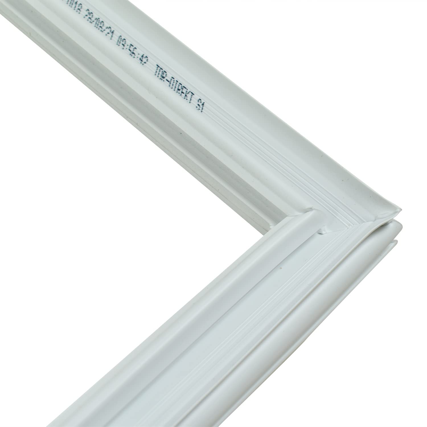 sparefixd Junta de goma para puerta inferior Bosch, color blanco para frigorífico y congelador