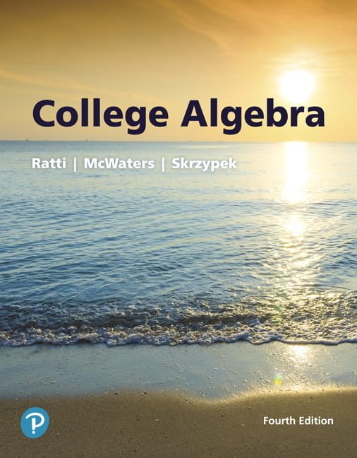 College Algebra      4th Edition