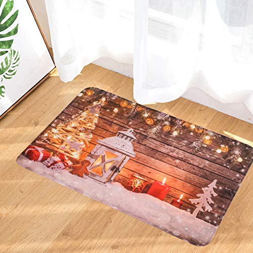 Capachos Decorativos de Boas-vindas de Natal para Cozinha, Banheiro, Quarto e Sala de Estar