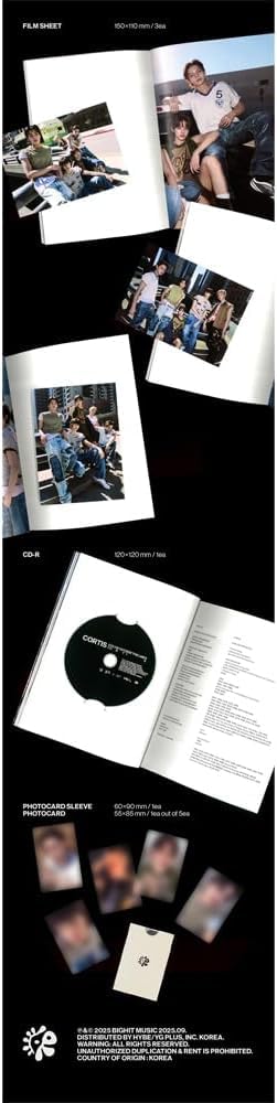 CORTIS - THE 1ST EP [COLOR OUTSIDE THE LINES] (versión de fotolibro (ESCENA 2)) + Tarjetas ilustradas adicionales