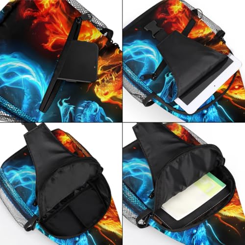 Bolso tipo Sling para hombres y mujeres unisex miniatura 5