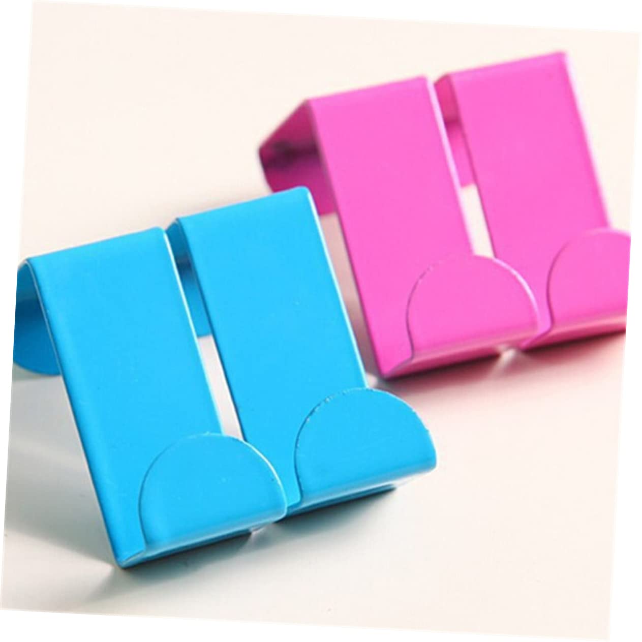STOBAZA The Door Hook Single Colorful Door Hanger Hooks for Coats Towels Scarf Hat for Home