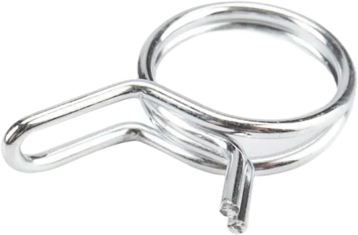10Pcs 5mm-30mm Tube Hose Clamps Fuel Line Hose Tubing Spring Clips Clamps Kit Elastic Sealing Steel Buckle Water Pipe Hoop Set
