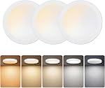 7IN Flush Mount Ceiling Light Fixtures, Dimmable, Ultra Thin Round Led Ceiling Light for Bedroom,Living Room, Kitchen, Hallway, Bathroom ETL Certified