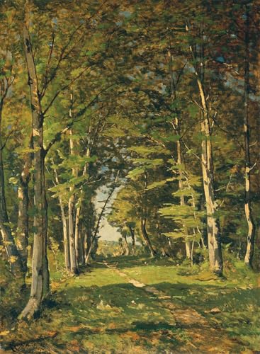 Cuadro de lienzo i boschi di Famars decoracion naturaleza para dormitorio