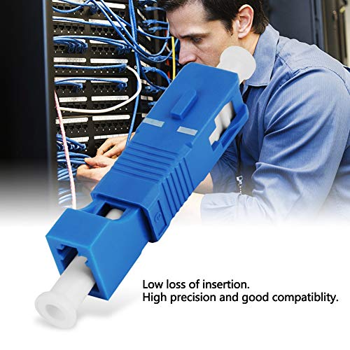 Single Mode Adaptor, Lightweight Precise Small Stable Fiber Optic Adaptor, Ethernet Network For Telecom Network - Image 4