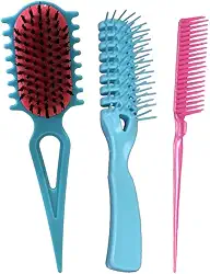 KIT FITAGEM - ESCOVA DE FITAGEM, PENTE 3 FILEIRAS E ESC. ESQUELETADA