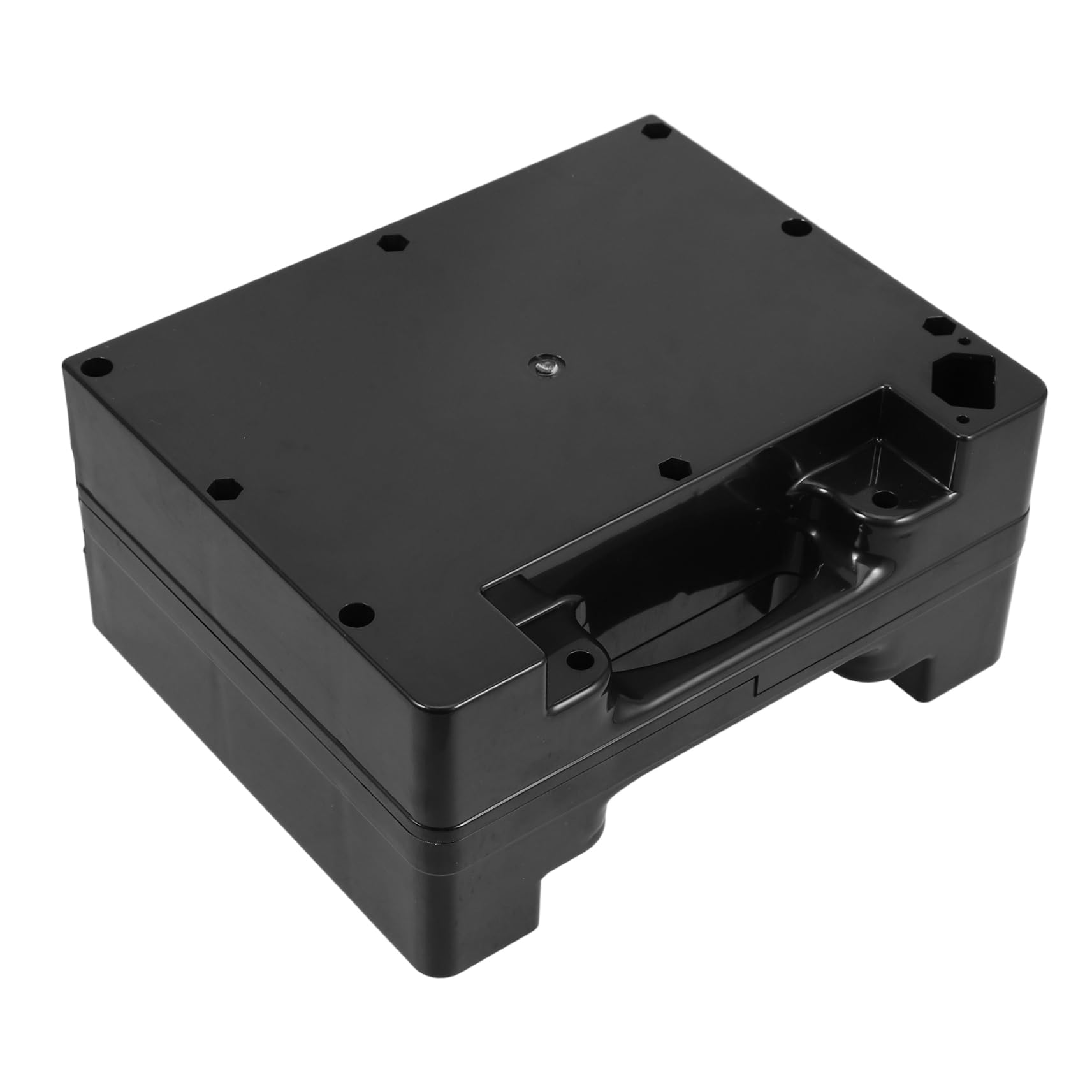 BESTYASH Custodia Per Batteria Per Elettrica Pieghevole Portatile Per Anziani Supporto Per Batteria Per Abs Nero