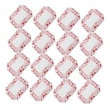 Gatuida 40 Piezas Bandejas de Papel para Snacks Forma de Corazón Bandejas Portátiles para Servir Aperitivos Fiestas de San Valentín Cumpleaños y Bodas Capacidad Grande para