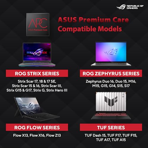 Image of ASUS 1 Year Brand Warranty for Gaming Laptops