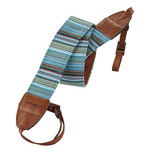 Walimex pro 21329 Kameragurt Ben bunt, Breite 40mm, Länge 1460mm