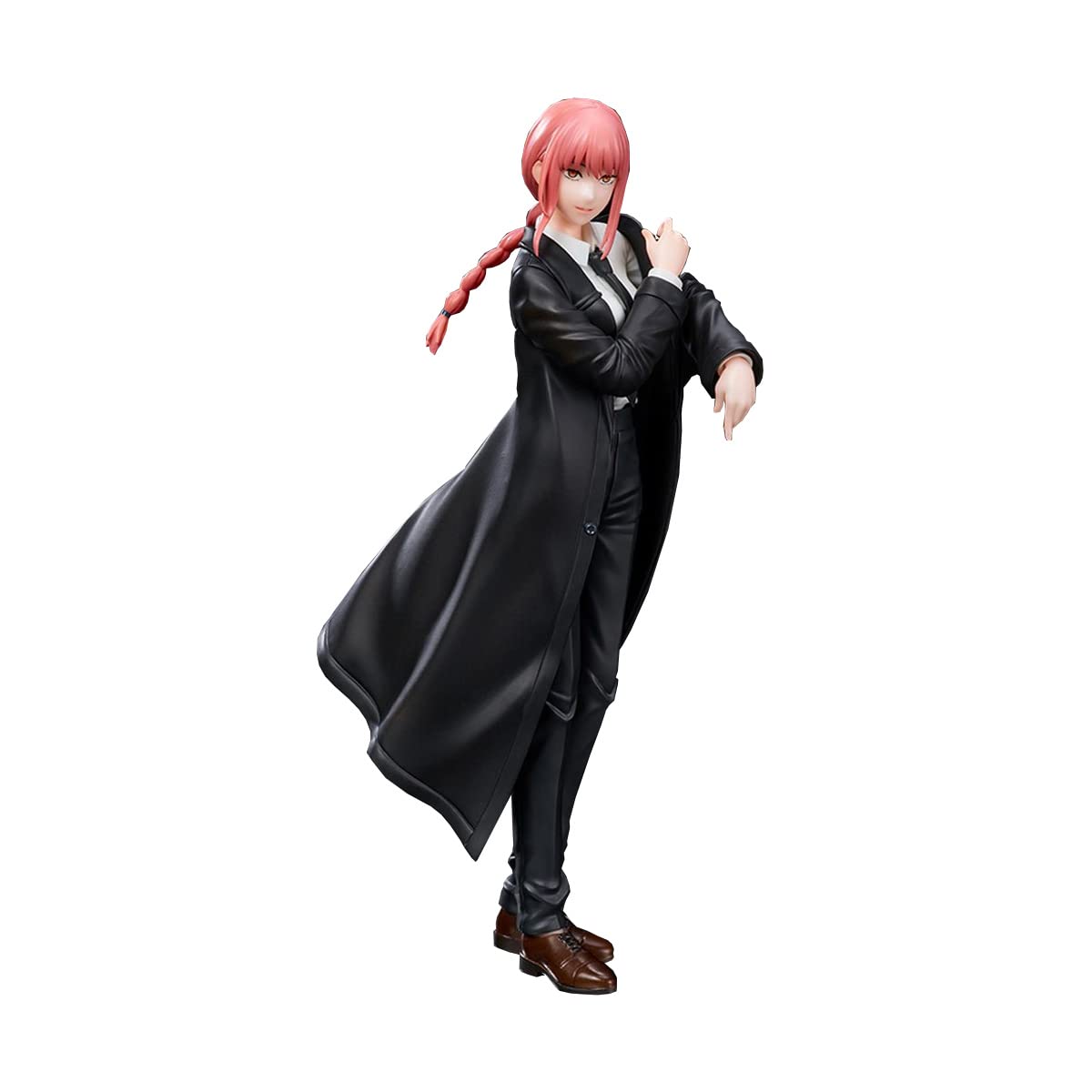 Amazon.com: NINJAMO Anime Chain Black Coat Makima 8.66" Collectible Figure  : Toys & Games